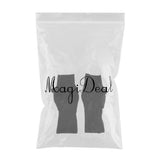 Maxbell 1 Pair Kids Skating Hand Guards Pads Palm Skateboards Protector Black-L