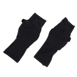 Maxbell 1 Pair Kids Skating Hand Guards Pads Palm Skateboards Protector Black-L