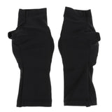 Maxbell 1 Pair Kids Skating Hand Guards Pads Palm Skateboards Protector Black-L