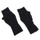 Maxbell 1 Pair Kids Skating Hand Guards Pads Palm Skateboards Protector Black-L