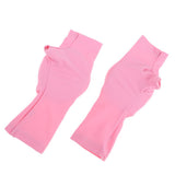 Maxbell 1 Pair Kids Skating Hand Guards Pads Palm Skateboards Protector Pink-L