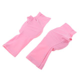 Maxbell 1 Pair Kids Skating Hand Guards Pads Palm Skateboards Protector Pink-L