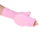 Maxbell 1 Pair Kids Skating Hand Guards Pads Palm Skateboards Protector Pink-L
