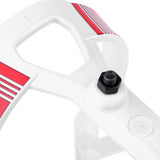 Maxbell Nylon Fiber Matte Bike Bicycle Cycling Water Bottle Holder Rack Cage White