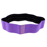 Maxbell Yoga Bands Fitness Elastic Belt Resistance Bands Strength Training Purple-M