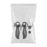 Maxbell 2PCS Black Cycling Bicycle Bike Mountain Handlebar Bar End Grips Matte Black
