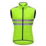 Maxbell Polyester Sleeveless Cycling Vest Cycling Vest Windproof Jersey Green XL
