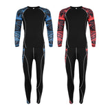 Maxbell Men's Long Sleeve Compression Sports Top T-Shirts and Pants M Black Red