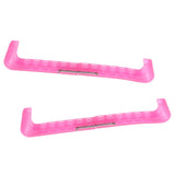 Maxbell 2pcs Soft Plastic Ice Hockey Figure Skate Blade Guard Cover Protector Pink