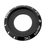 Maxbell Bicycle Hubs Nut M10 Folding Fixed Gear Bike Wheel Hubs Axle Screw Black