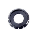 Maxbell Bicycle Hubs Nut M10 Folding Fixed Gear Bike Wheel Hubs Axle Screw Black