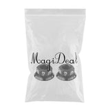 Maxbell Bicycle Hubs Nut M10 Folding Fixed Gear Bike Wheel Hubs Axle Screw Black