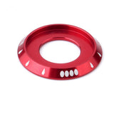 Maxbell Bicycle Hubs Nut M10 Folding Fixed Gear Bike Wheel Hubs Axle Screw Red