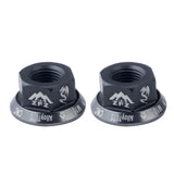 Maxbell Bicycle Hubs Nut M10 Folding Fixed Gear Bike Wheel Hubs Axle Screw Titanium