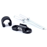 Maxbell Aluminum Alloy MTB Mountain Bike Cable Housing Guide Base Rivet C Clip Black