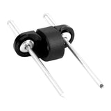 Maxbell Aluminum Alloy MTB Mountain Bike Cable Housing Guide Base Rivet C Clip Black