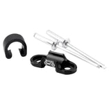Maxbell Aluminum Alloy MTB Mountain Bike Cable Housing Guide Base Rivet C Clip Black