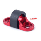 Maxbell Aluminum Alloy MTB Mountain Bike Cable Housing Guide Base Rivet C Clip Red