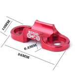 Maxbell Aluminum Alloy MTB Mountain Bike Cable Housing Guide Base Rivet C Clip Red