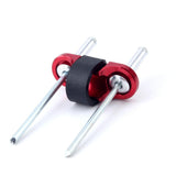 Maxbell Aluminum Alloy MTB Mountain Bike Cable Housing Guide Base Rivet C Clip Red
