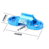 Maxbell Aluminum Alloy MTB Mountain Bike Cable Housing Guide Base Rivet C Clip Blue