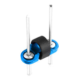 Maxbell Aluminum Alloy MTB Mountain Bike Cable Housing Guide Base Rivet C Clip Blue