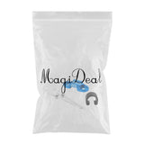 Maxbell Aluminum Alloy MTB Mountain Bike Cable Housing Guide Base Rivet C Clip Blue