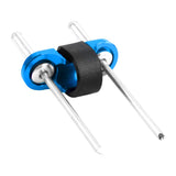 Maxbell Aluminum Alloy MTB Mountain Bike Cable Housing Guide Base Rivet C Clip Blue