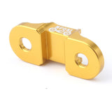 Maxbell Aluminum Alloy MTB Mountain Bike Cable Housing Guide Base Rivet C Clip Gold