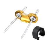 Maxbell Aluminum Alloy MTB Mountain Bike Cable Housing Guide Base Rivet C Clip Gold