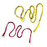 Maxbell Kayak Paddle Leash Fishing Rod Holder Safety Lanyard Tether with Clip Red