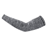 Maxbell 1 Pair Summer Cycling Arm Sleeves Anti UV Oversleeve Cover Gray-M