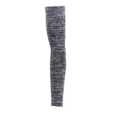 Maxbell 1 Pair Summer Cycling Arm Sleeves Anti UV Oversleeve Cover Gray-M