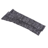 Maxbell 1 Pair Summer Cycling Arm Sleeves Anti UV Oversleeve Cover Gray-L