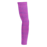 Maxbell 1 Pair Summer Cycling Arm Sleeves Anti UV Oversleeve Cover Fuchsia-XL