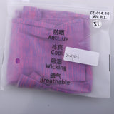 Maxbell 1 Pair Summer Cycling Arm Sleeves Anti UV Oversleeve Cover Fuchsia-XL