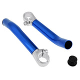 Maxbell 1 Pair 22.2mm Bike Bicycle Handlebar Handle Bar Ends Handlebar Grip Blue
