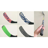 Maxbell Cloth Hockey Stick Handle Sticky Grip Tape Ice Hockey Wrap Blue White