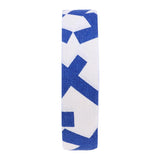 Maxbell Cloth Hockey Stick Handle Sticky Grip Tape Ice Hockey Wrap Blue White