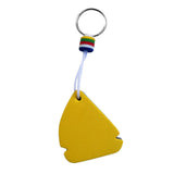 Maxbell EVA Foam Floating Keyring for Boating Yachting Sailing Swim Sail Shape