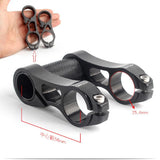 Maxbell Adjustable Folding Bike Bicycle Cycling Handlebar Extender Stem Mount Black