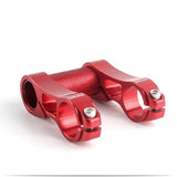 Maxbell Adjustable Folding Bike Bicycle Cycling Handlebar Extender Stem Mount Red