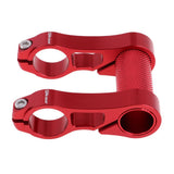 Maxbell Adjustable Folding Bike Bicycle Cycling Handlebar Extender Stem Mount Red
