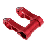 Maxbell Adjustable Folding Bike Bicycle Cycling Handlebar Extender Stem Mount Red