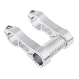 Maxbell Adjustable Folding Bike Bicycle Cycling Handlebar Extender Stem Mount Silver