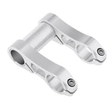 Maxbell Adjustable Folding Bike Bicycle Cycling Handlebar Extender Stem Mount Silver