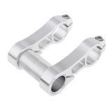 Maxbell Adjustable Folding Bike Bicycle Cycling Handlebar Extender Stem Mount Silver