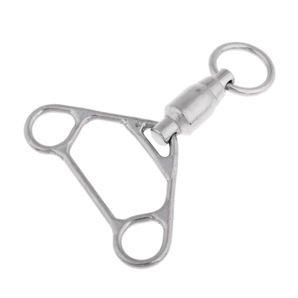 Maxbell Stainless Steel Kiteboarding Kitesurfing Control Bar Flag Out Swivel Ring