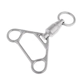 Maxbell Stainless Steel Kiteboarding Kitesurfing Control Bar Flag Out Swivel Ring