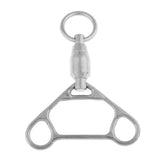 Maxbell Stainless Steel Kiteboarding Kitesurfing Control Bar Flag Out Swivel Ring